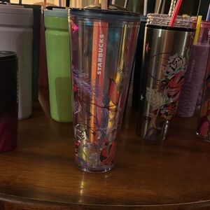 Starbucks Multicolor holiday Tumbler with Lid